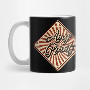 Amy Grant Vintage design on top Mug